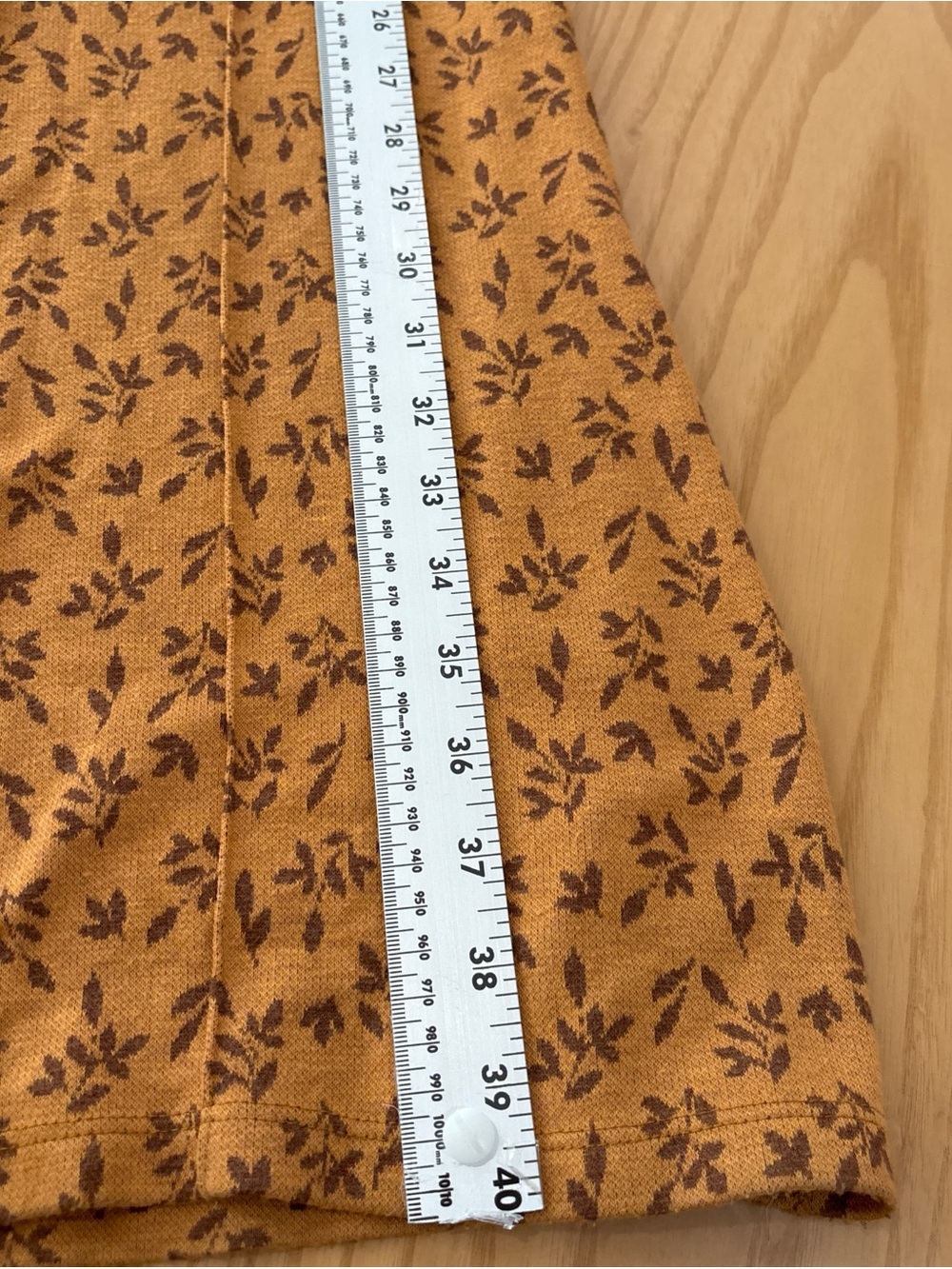 Free People Rust Floral Button-Front Wide-Leg Jumpsuit - Picture 6 of 7